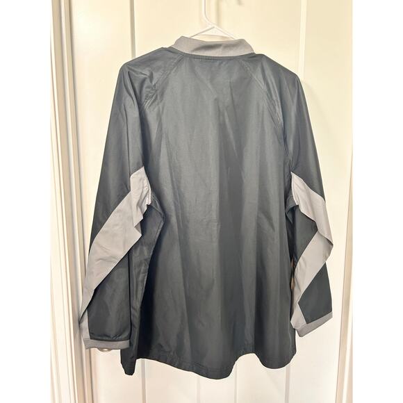 NWT Charles River Apparel Purdue Zip Bunker Windshirt Jacket Grey SZ 2XL - Picture 9 of 11